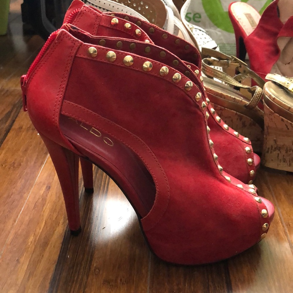 ALDO red heels - Picture 2 of 2
